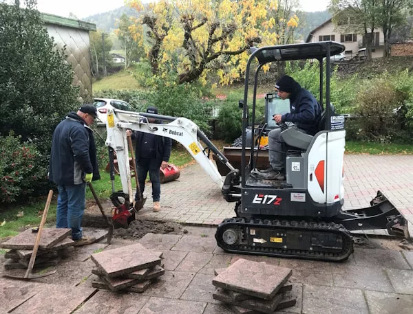 travaux parking villa eugene la bresse