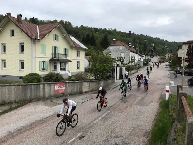 Passage Grandfondo 2023 à La Bresse